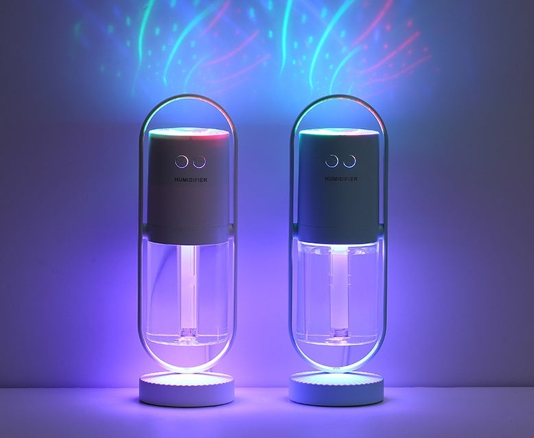 Magic Shadow 3-in-1 USB Humidifier — Mist, Light & Purify with a Galaxy Glow