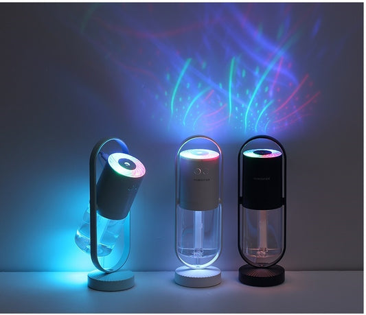 Magic Shadow 3-in-1 USB Humidifier — Mist, Light & Purify with a Galaxy Glow