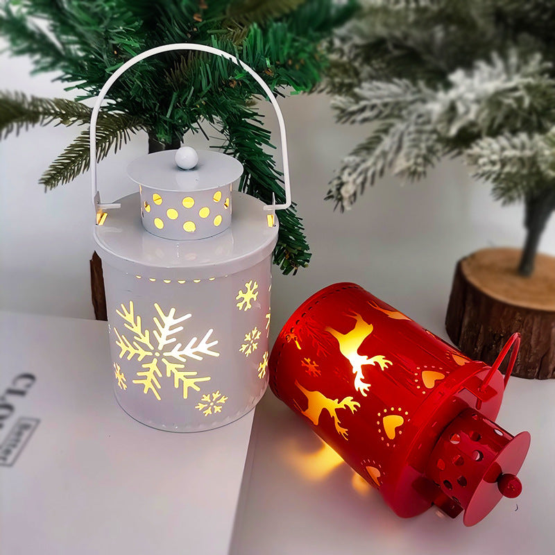 Nordic-Style Mini LED Lantern (Flameless Candle Light)
