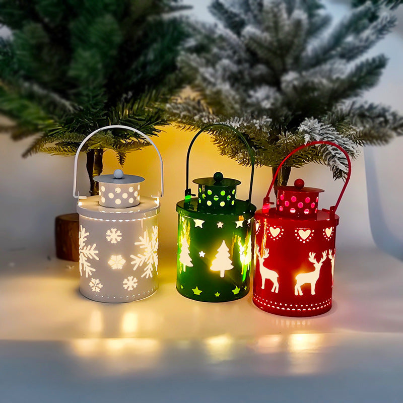 Nordic-Style Mini LED Lantern (Flameless Candle Light)