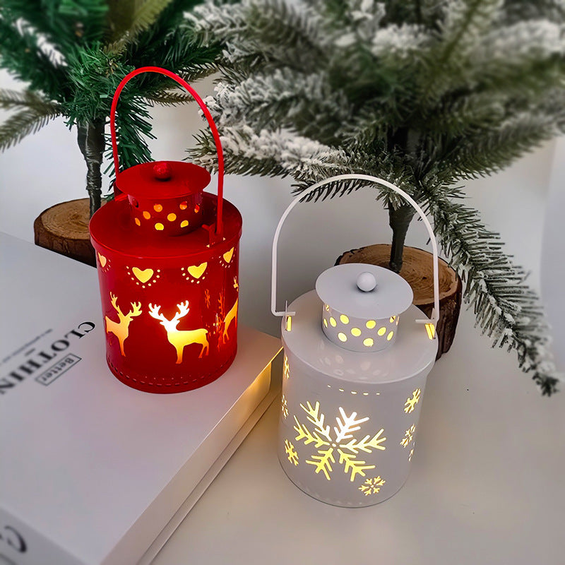 Nordic-Style Mini LED Lantern (Flameless Candle Light)