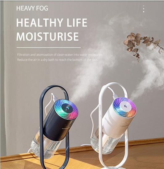 Magic Shadow 3-in-1 USB Humidifier — Mist, Light & Purify with a Galaxy Glow