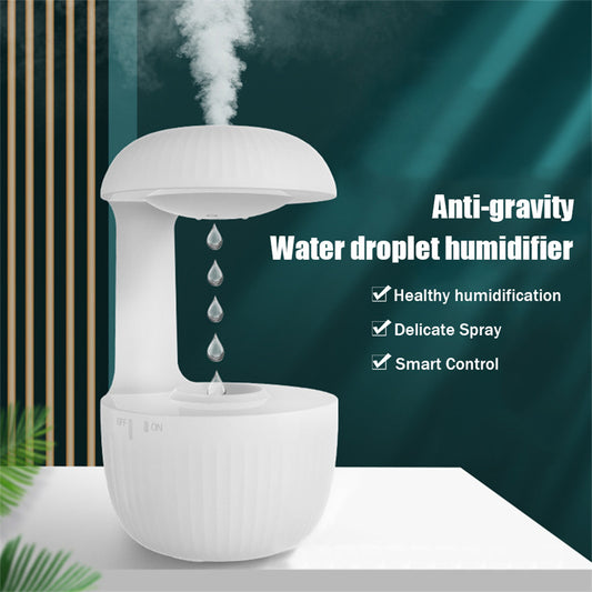 GravityDefy™ Levitating Water-Drop Humidifier — Mist Meets Magic