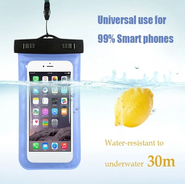 3 Pack Waterproof Floating Cell Phone Pouch Dry Bag Case Cover