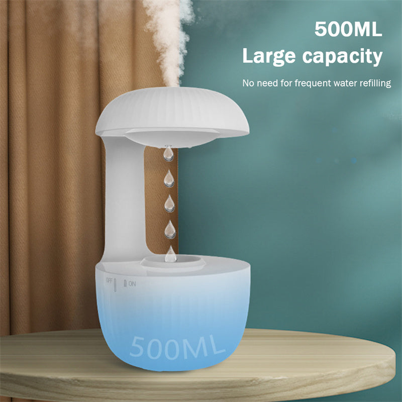 GravityDefy™ Levitating Water-Drop Humidifier — Mist Meets Magic