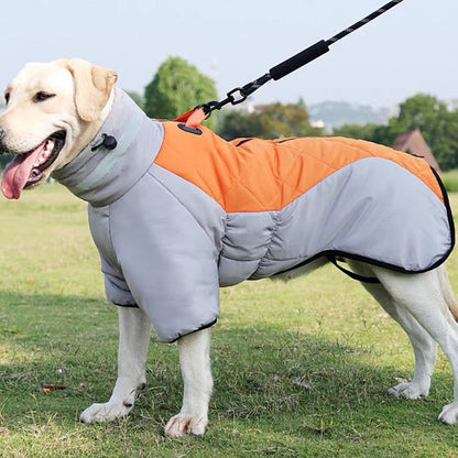 StormShield™ Waterproof Dog Jacket — Windproof & Warm for Medium to Large Breeds