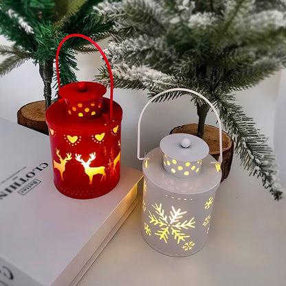 Nordic-Style Mini LED Lantern (Flameless Candle Light)